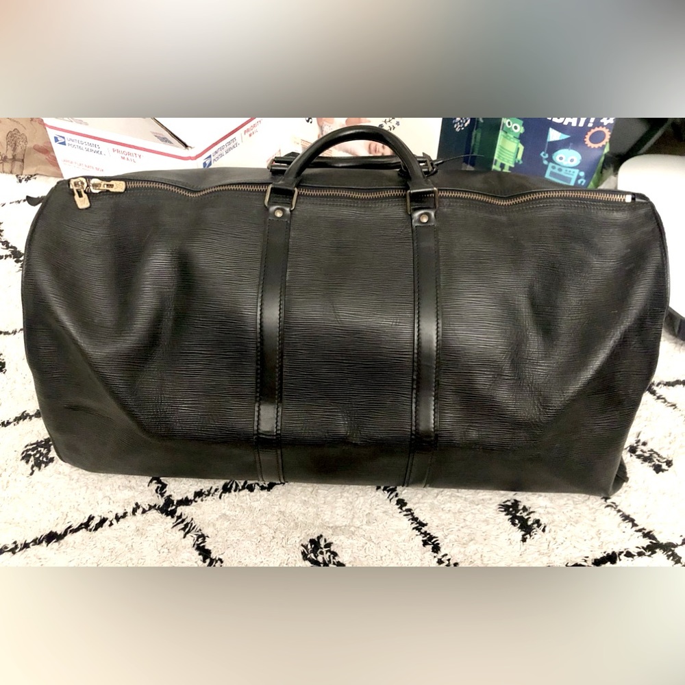 Louis Vuitton Epi Keepall 60 Black